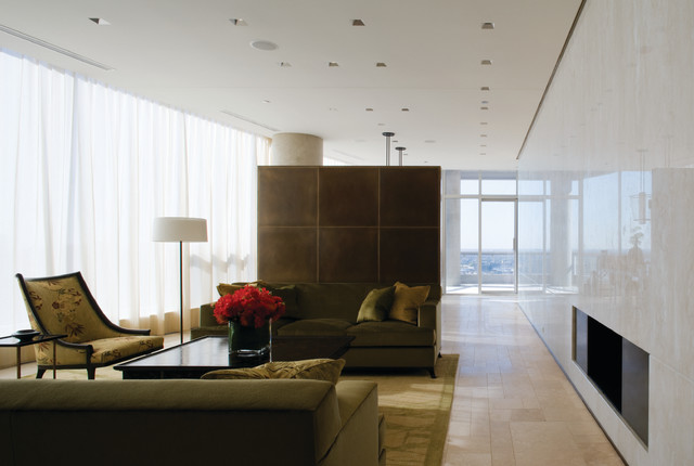Gold Coast Penthouse contemporary-living-room