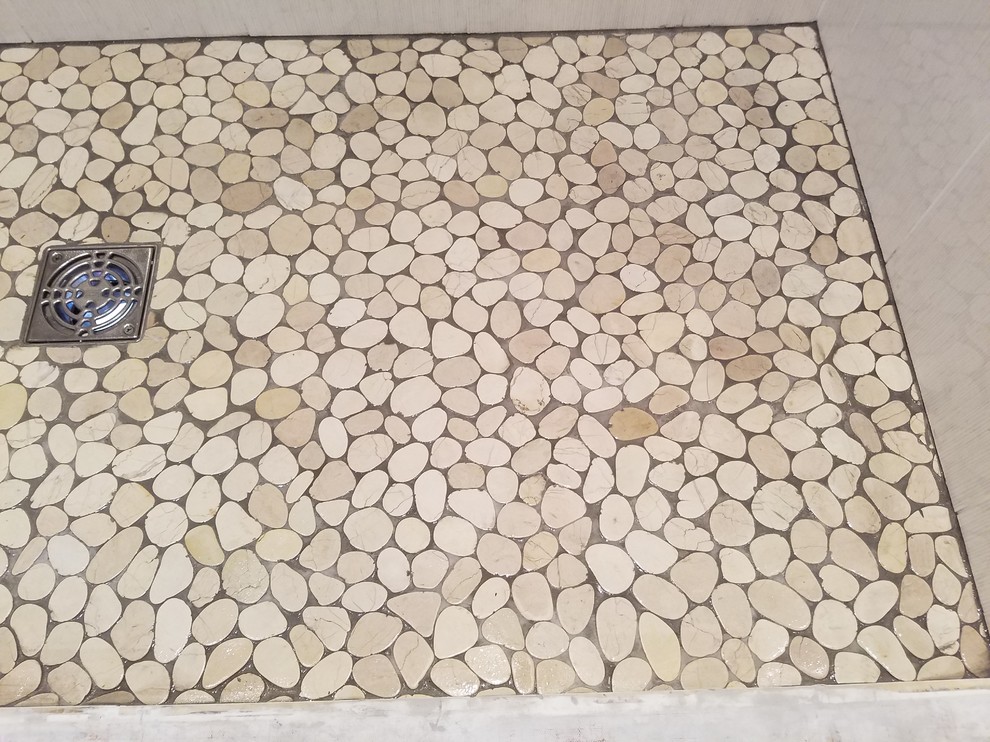 Pebble Shower Floor