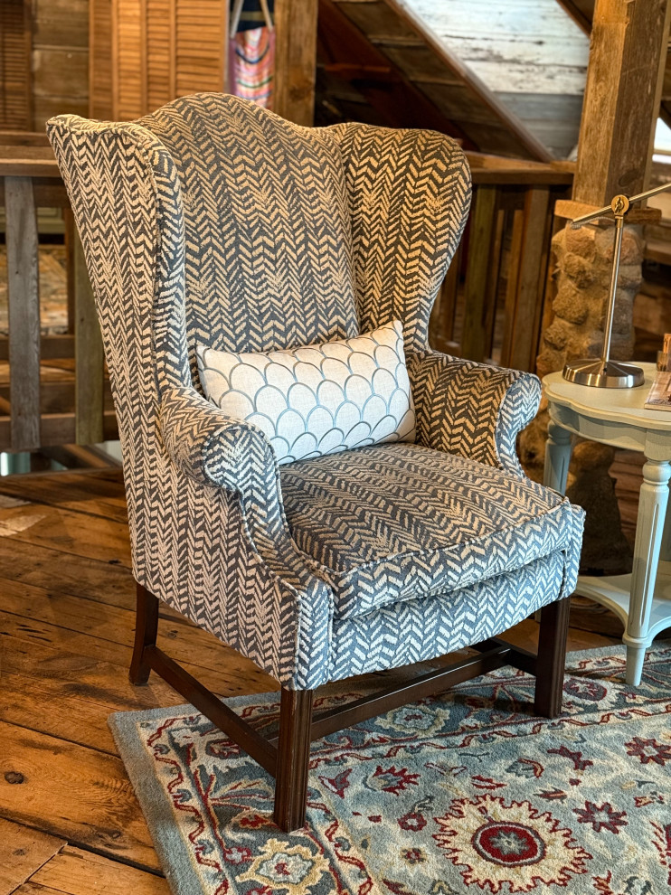 Upholstered Chair with Self Cording