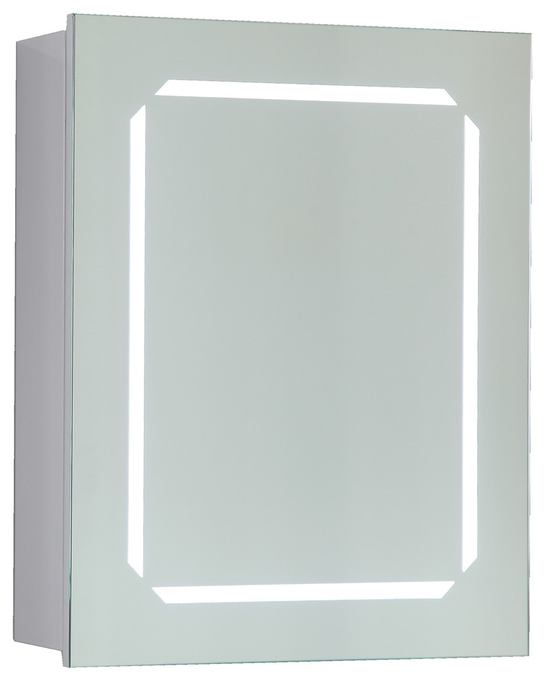 Vanity Art LED Lighted Medicine With Rock Switch Modern