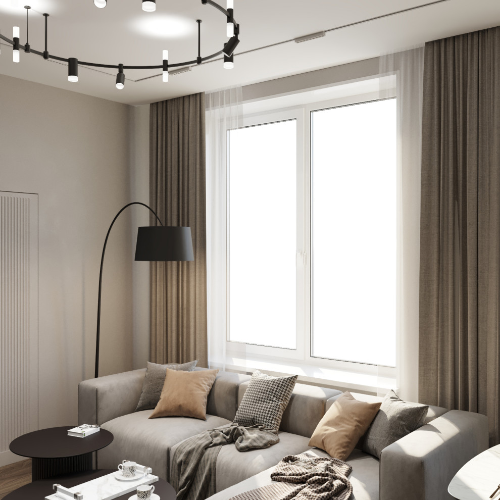 Двухкомнатная квартира для молодой семейной пары