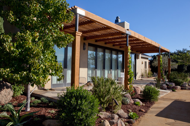 Modern Porch Santa Barbara Vineyard Residence contemporary-porch