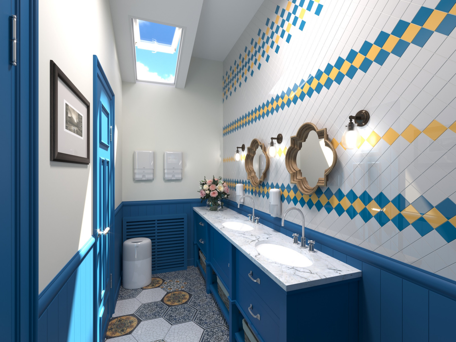 Дизай-проект интерьера кафе-пекарни