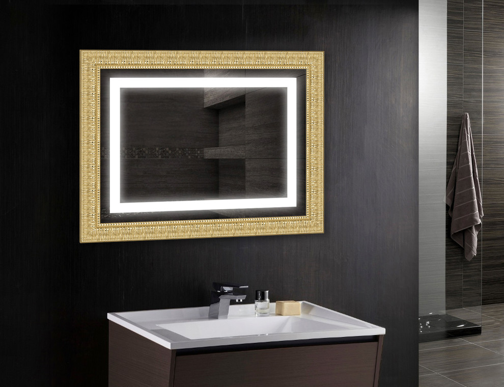 Зеркала с подсветкой в раме