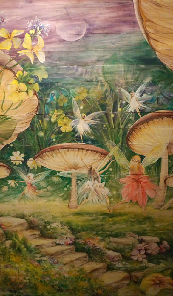 Детская роспись. Котедж на горьковском море