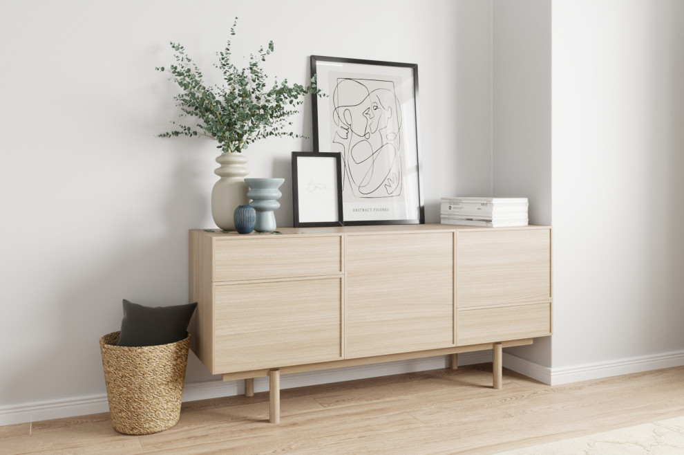 Skandinavisches Schlafzimmer in München