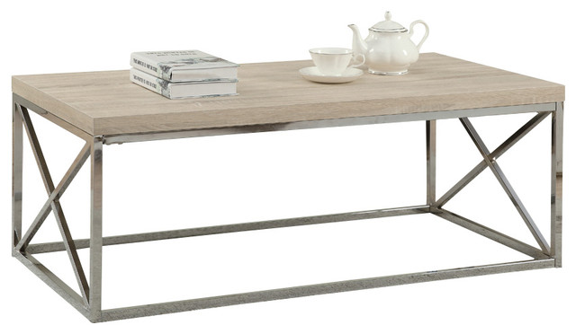 Transitional Coffee Tables monarch specialties 3258 cocktail table with chrome metal Transitional Coffee Tables monarch specialties 3258 cocktail table with chrome metal