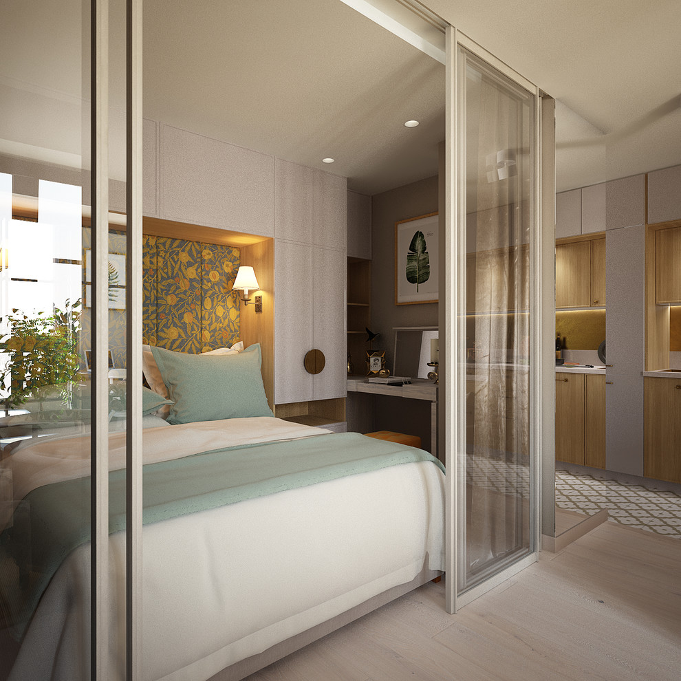 Вид на спальню