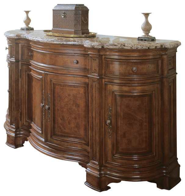 Storage Furniture Buffets Sideboards Villa Cortina Sideboard Credenza W Marble Top Storage Furniture Buffets Sideboards Villa Cortina Sideboard Credenza W Marble Top