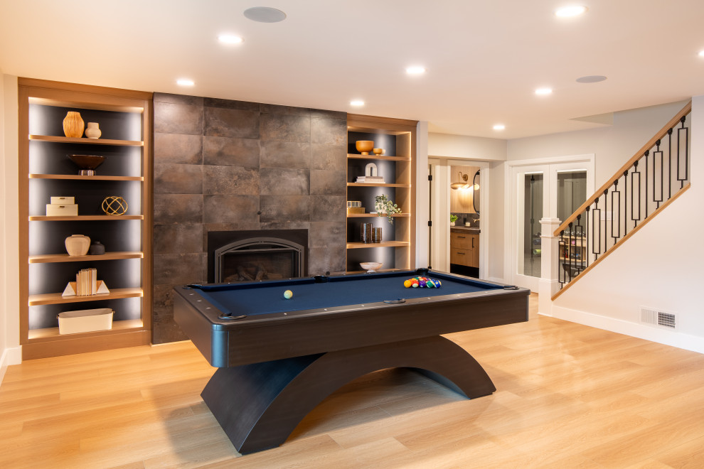 Custom Basement Staircase Renovation | Basement renovation Gibsonia, PA