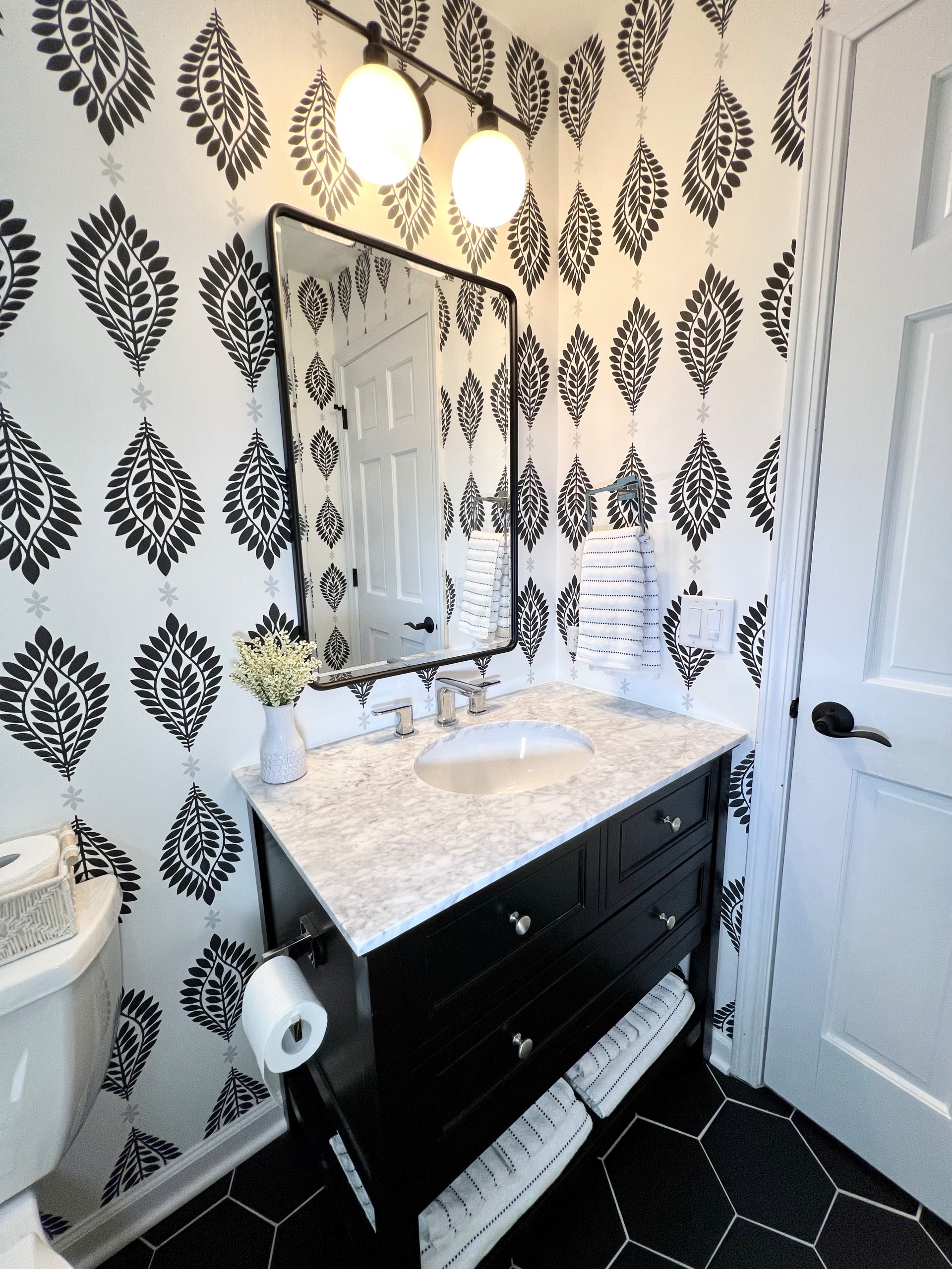 Two Traditionally Designed Bathrooms