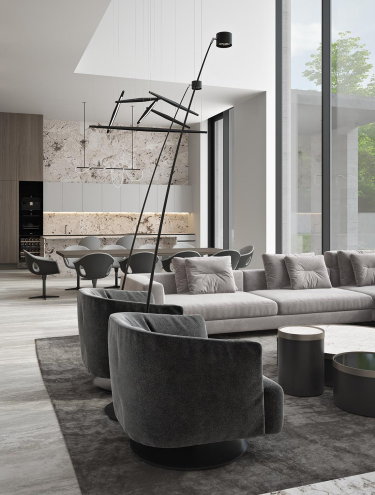 Модерн в 2 этажа