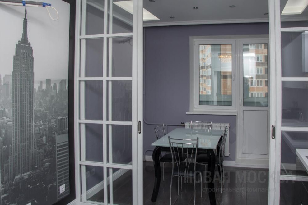 Ремонт и дизайн двухкомнатной квартиры 69 кв.м. в ЖК «Коммунарка»