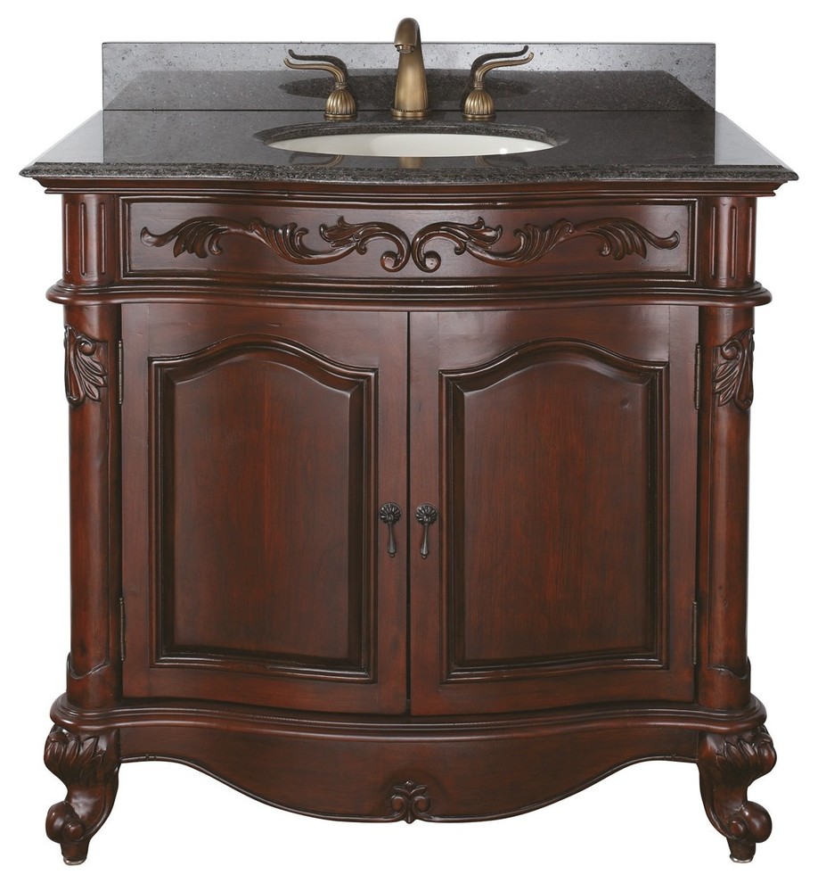 Avanity Provence 24" Vanity Combo Victorian Bathroom Vanities And