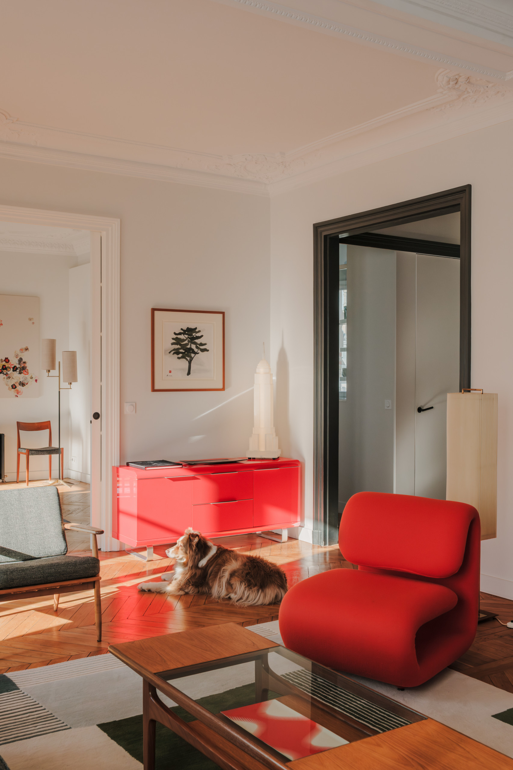 Rénovation d'un appartement "Tocqueville"- 180 m2 familial et contemporain