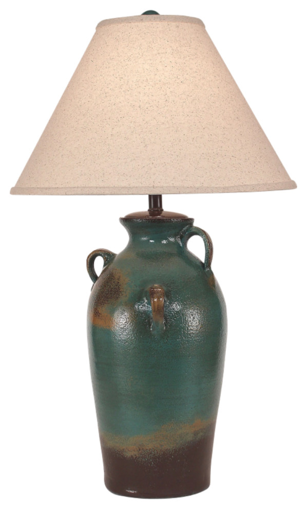 Harvest 3Handle Jug Table Lamp Farmhouse Table Lamps by