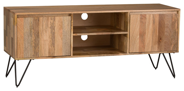 Hunter Natural Mango Wood TV Stand