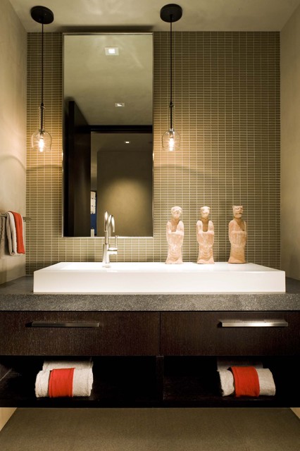 Contemporary Denver Residence contemporary-bathroom