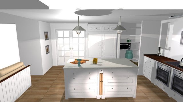 OnePlan Project LH Kitchen traditional