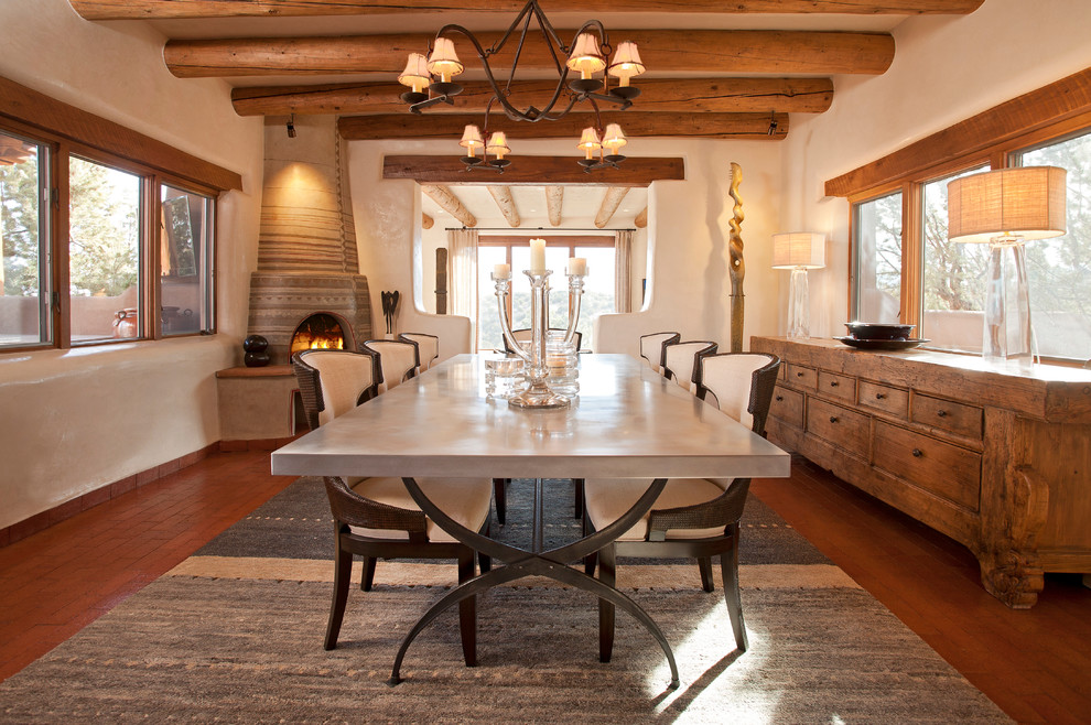 Santa Fe Chic Pueblo - Southwestern - Dining Room - Albuquerque - by ...