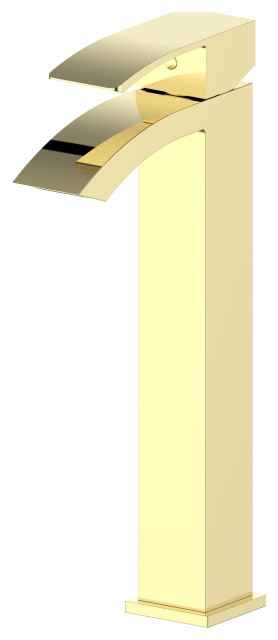 ZLINE Heavenly Bath Faucet, Polished Gold, HVN-BF-PG - Contemporary ...