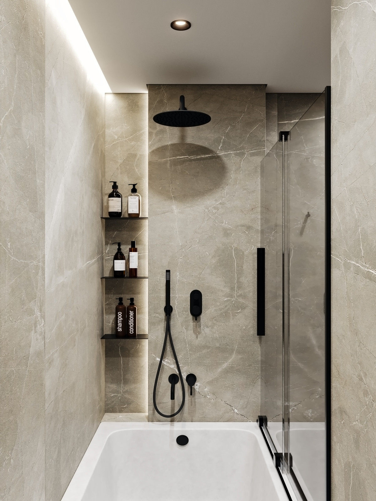 Дизайн интерьера квартиры в современном стиле в ЖК Шмитовский