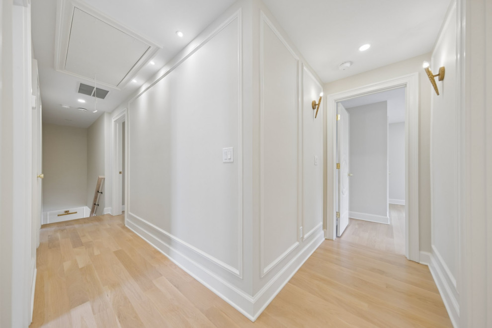 Living Room Sliding Doors to Backyard in Teaneck, NJ