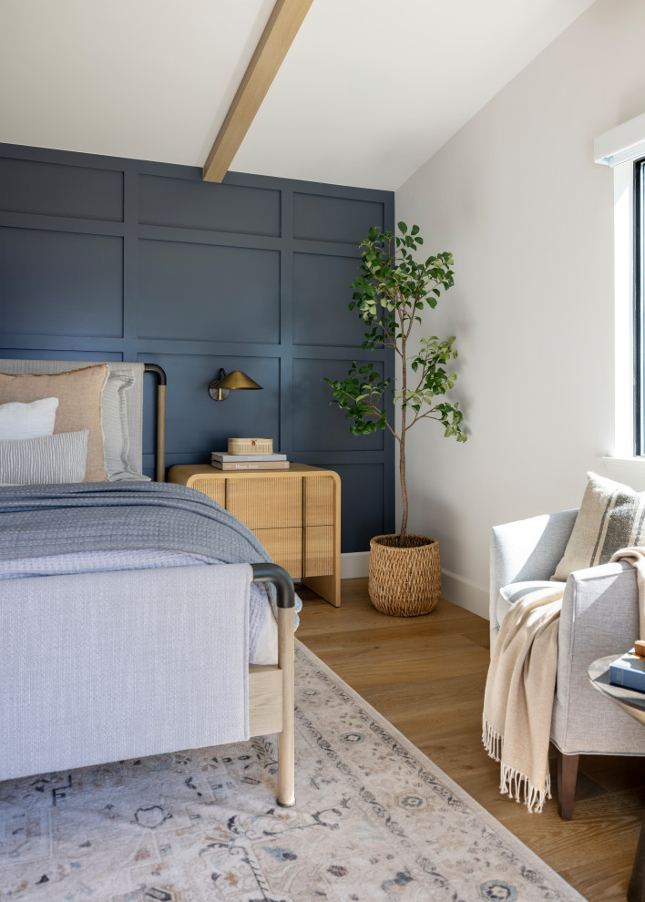 Inspiration for a transitional bedroom remodel in San Francisco