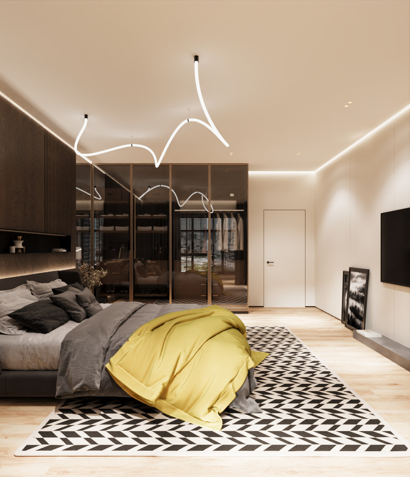 Спальня в современном стиле