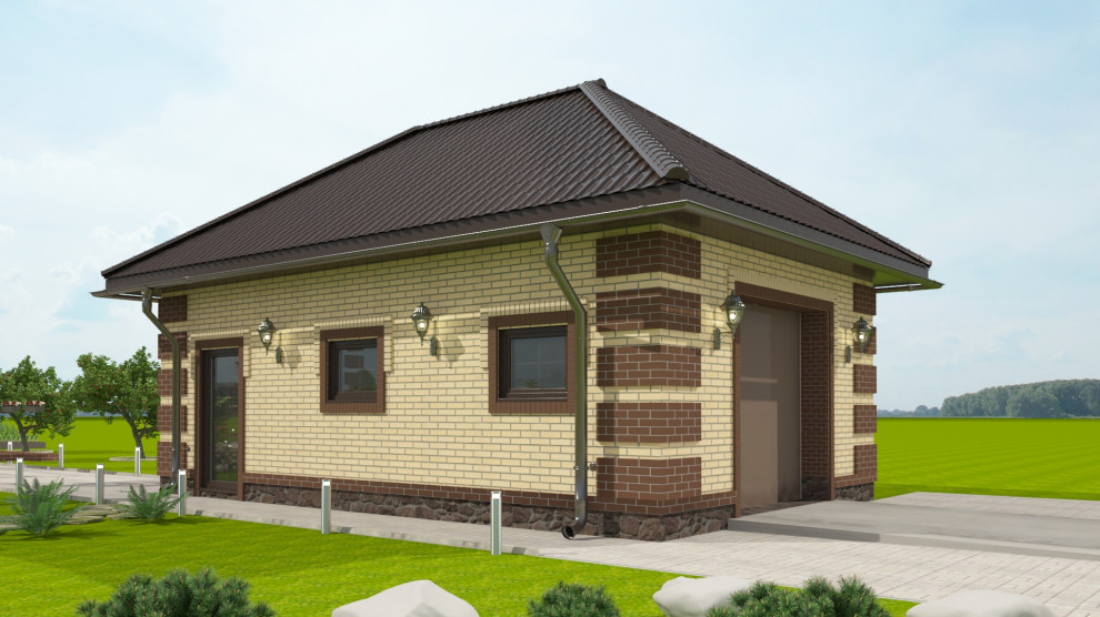 Эскизный проект гаража