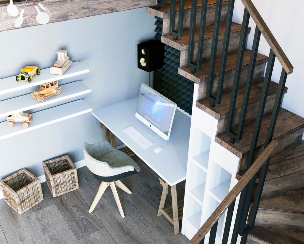 Проект интерьера таунхауса во Владивостоке по ул. Лесная, Заря