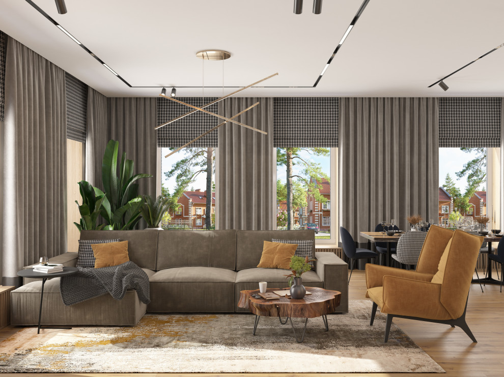 Дизайн - проект интерьера загородного дома в г.Миасс