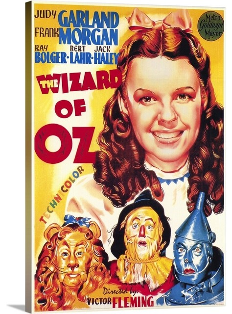The Wizard Of OZ 24x36inch 1939 Old Movie Silk Poster Shop Room Decal Art Print