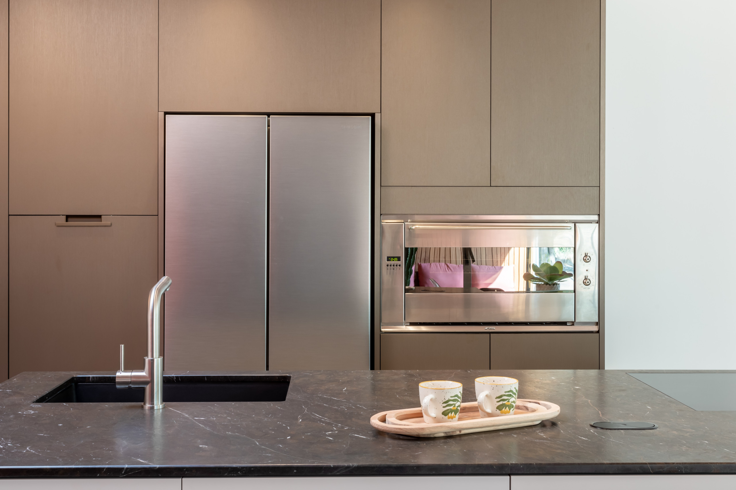 Rénovation d'une cuisine dans une maison neuve