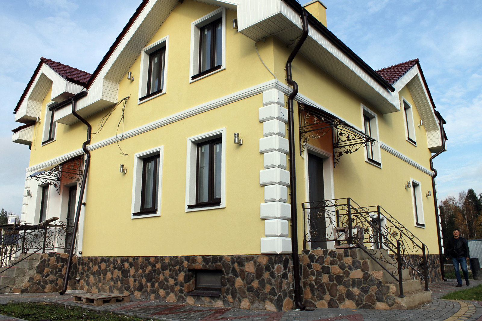 Отделка дома в ДНП "Солнечное"