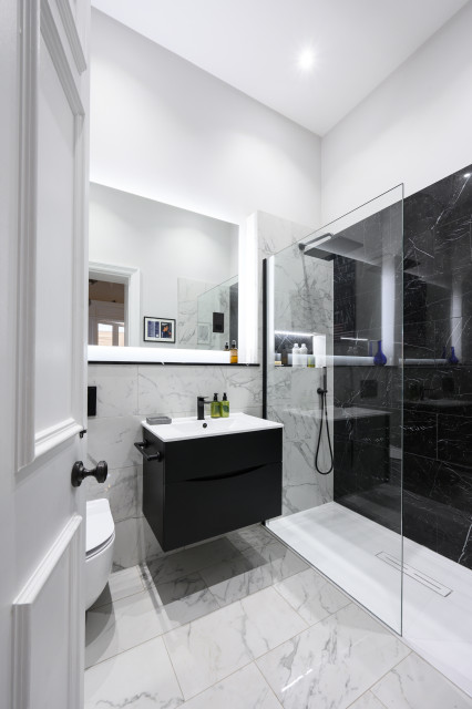 Heriot Row, Edinburgh contemporary-bathroom