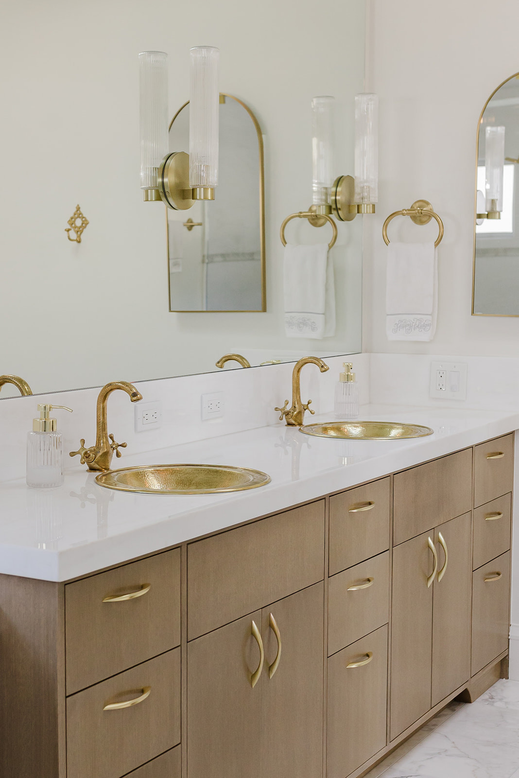 Timeless Marble Moroccan Bathroom Renovation