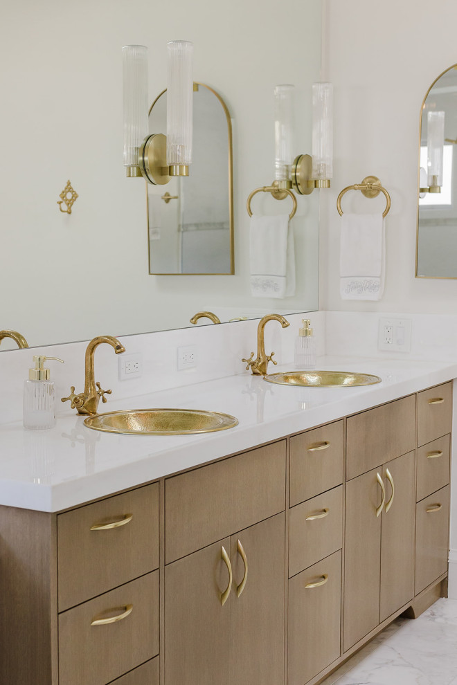 Timeless Marble Moroccan Bathroom Renovation