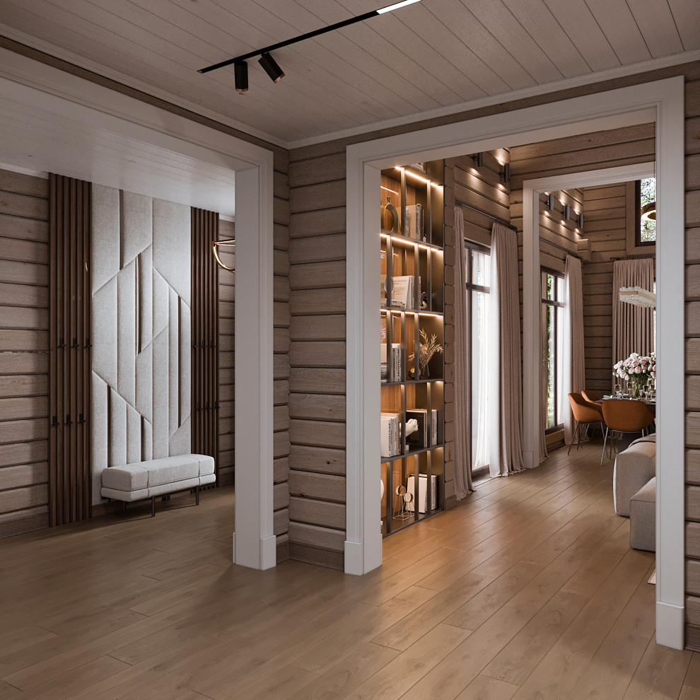 Дизайн дома  из бруса, Ильинка