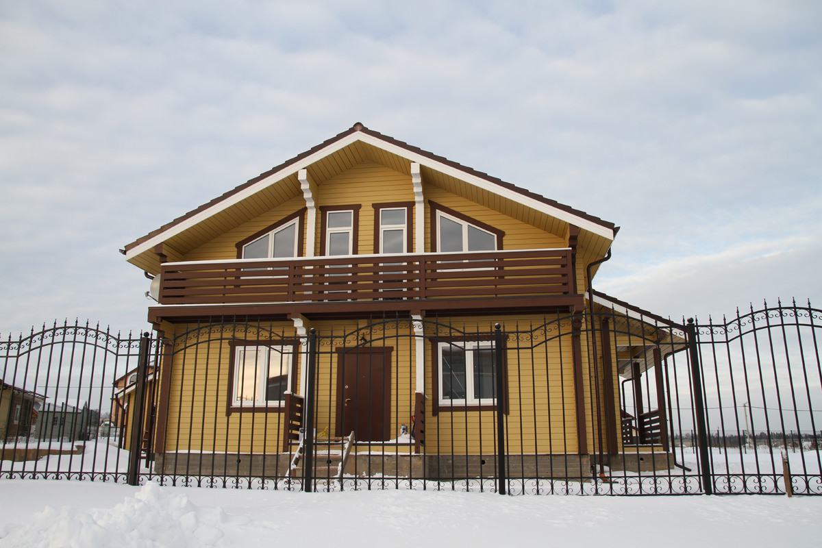 Деревянный дом из клееного бруса 300 кв.м. (СП-300)