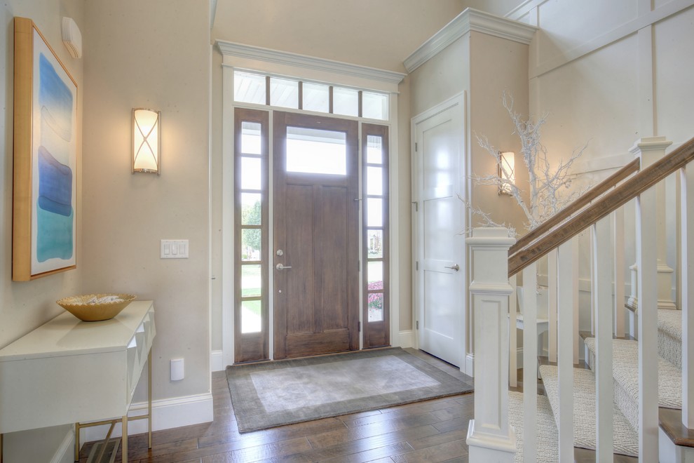 Home design - transitional home design idea in Chicago