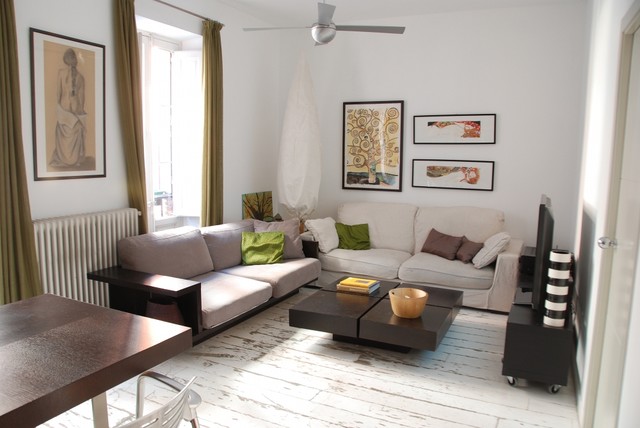 Living room contemporary-vardagsrum