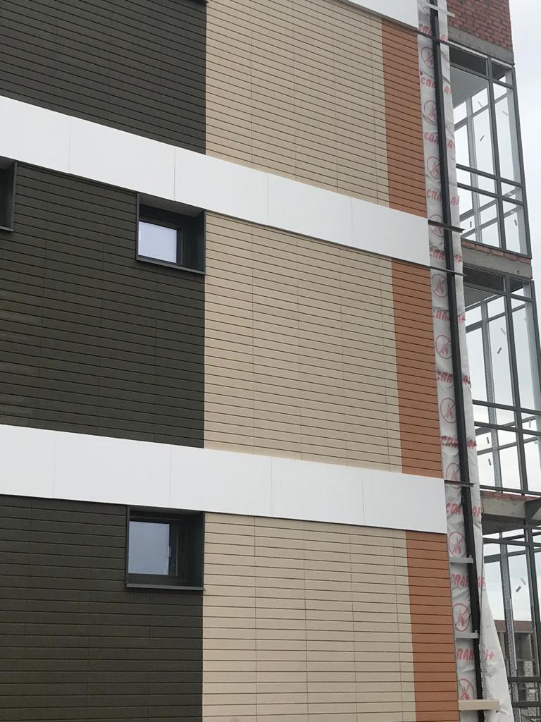 Навесная фасадная система "Магфасад-010"