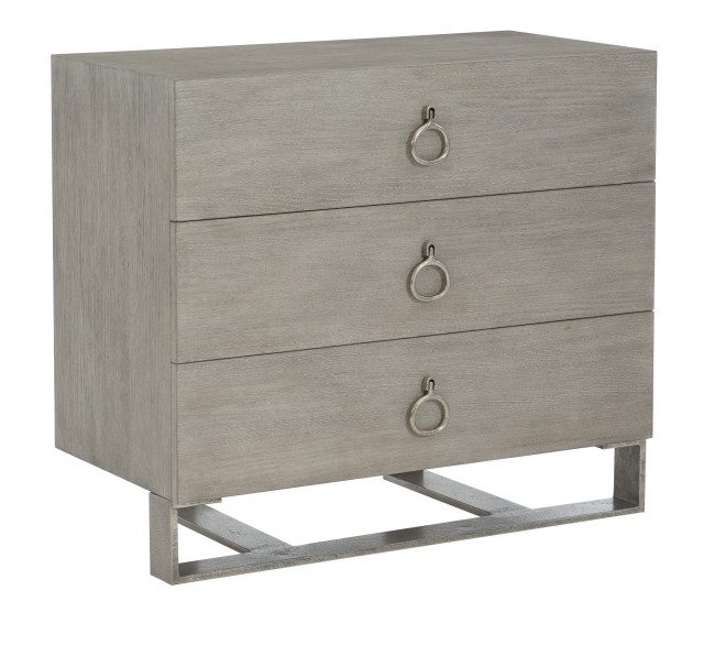 Bernhardt Linea Nightstand Contemporary Nightstands And Bedside Tables by HedgeApple Houzz