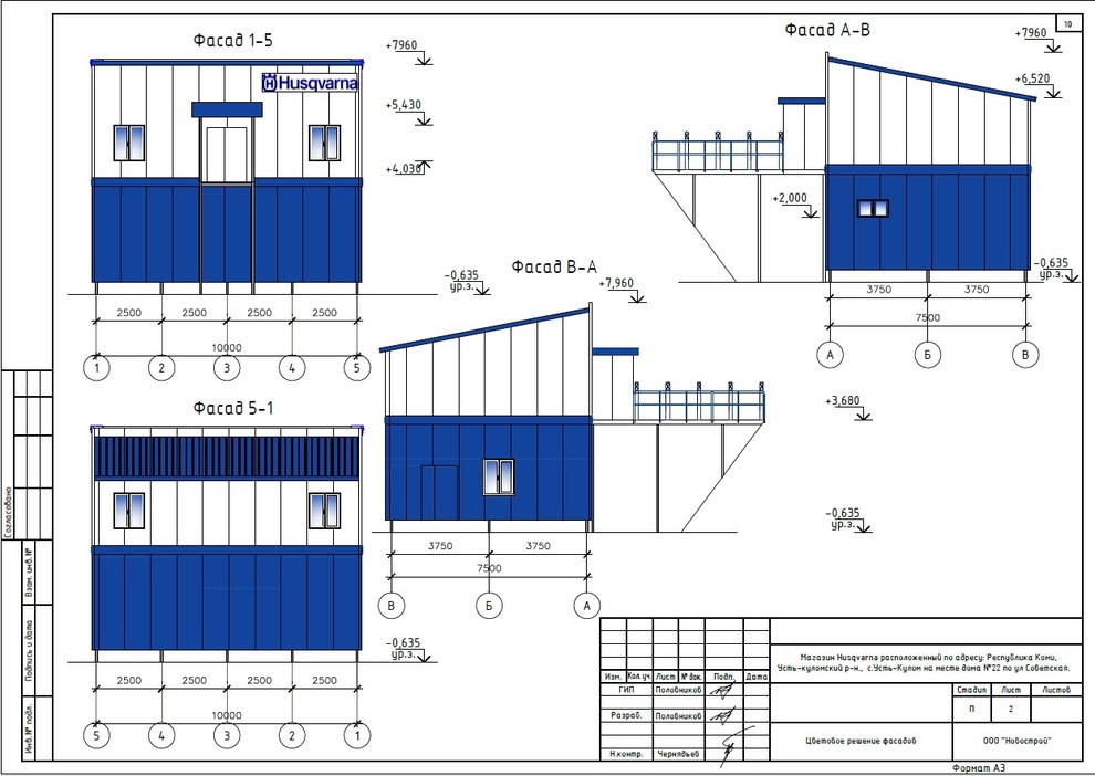 Магазин "Husqvarna"
