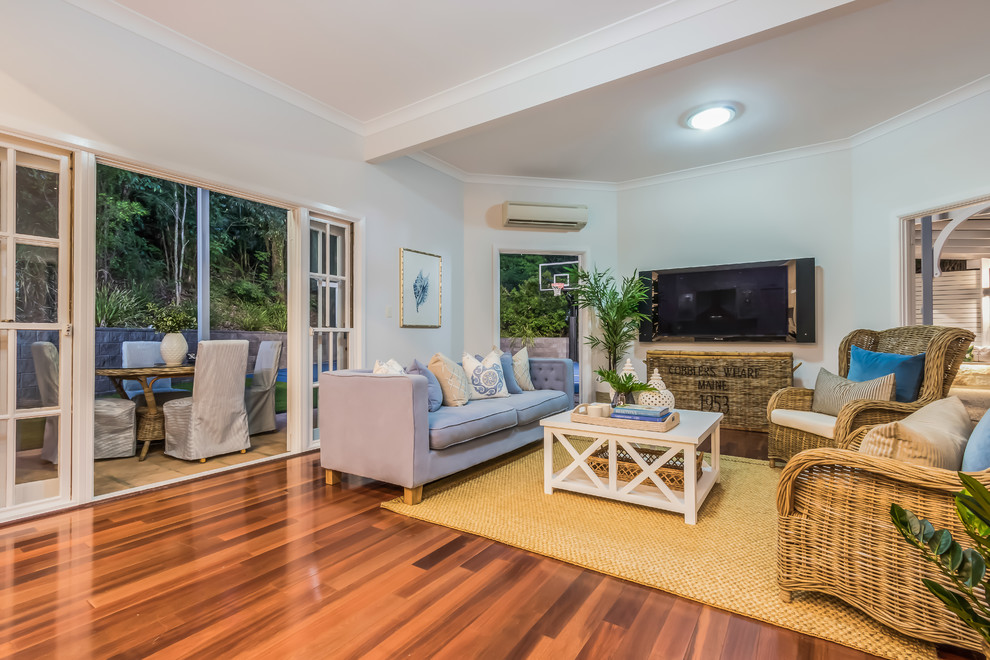 Traditional living room in Brisbane.