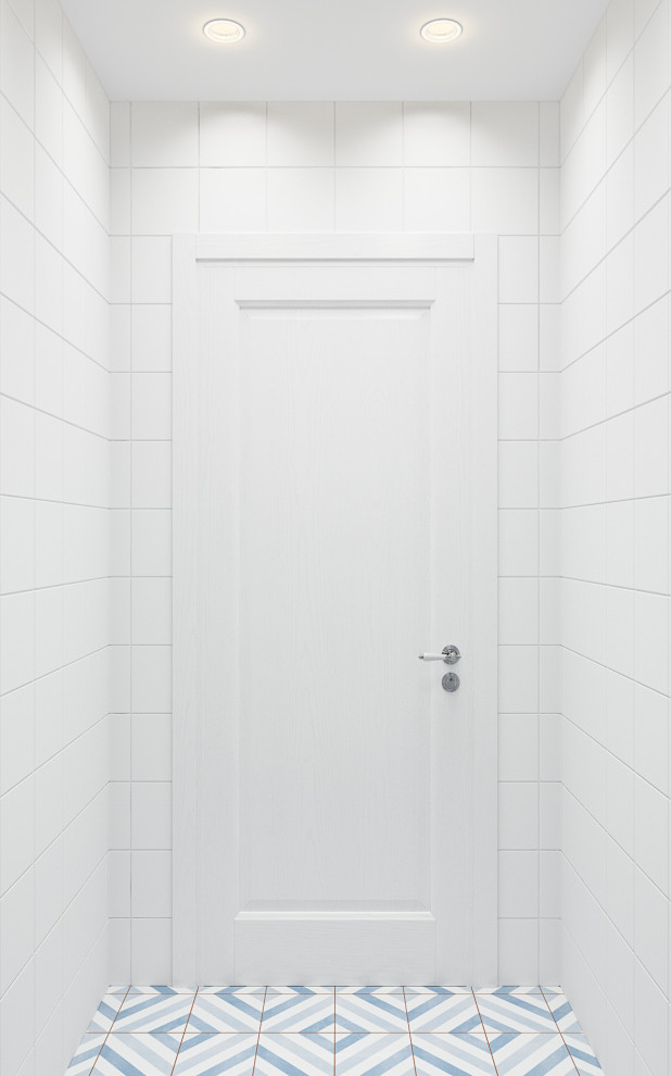 Туалет в скандинавском стиле