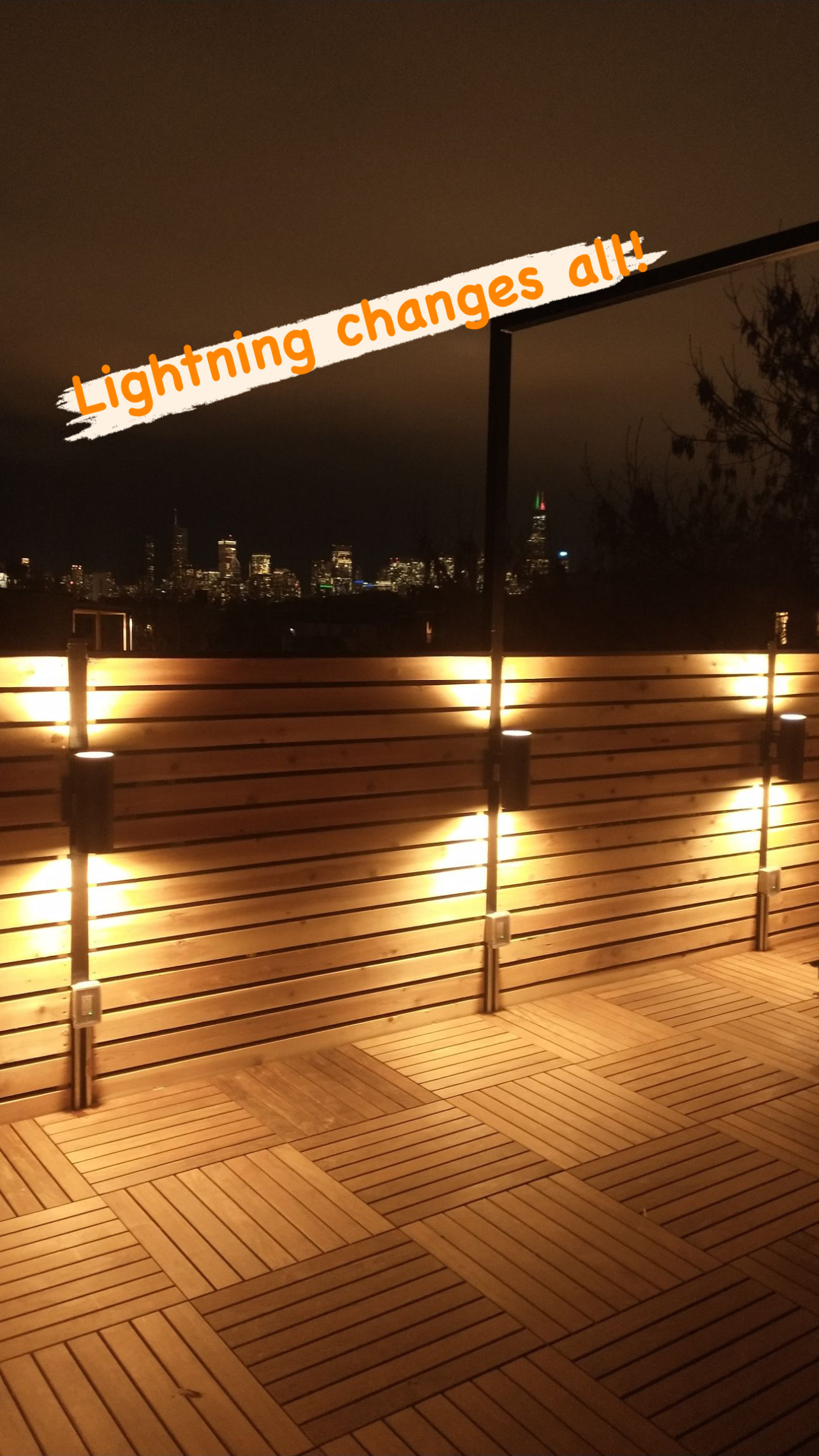 Wicker park, rooftop deck