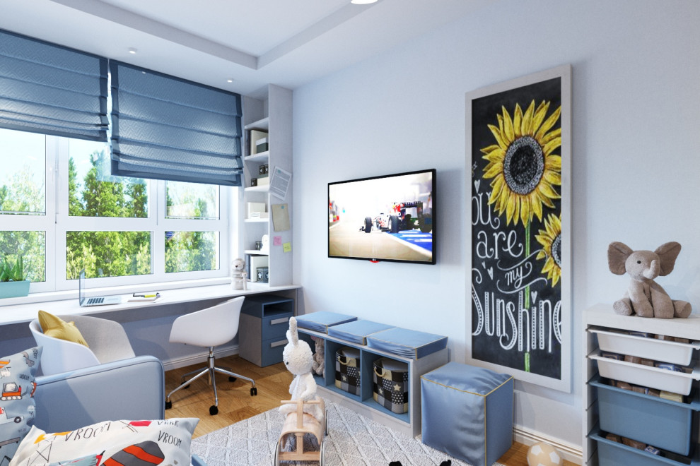 Детская Мальчика в скандинавском стиле