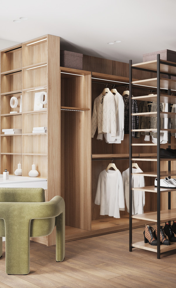 Квартира в экостиле.Мастер-спальня.